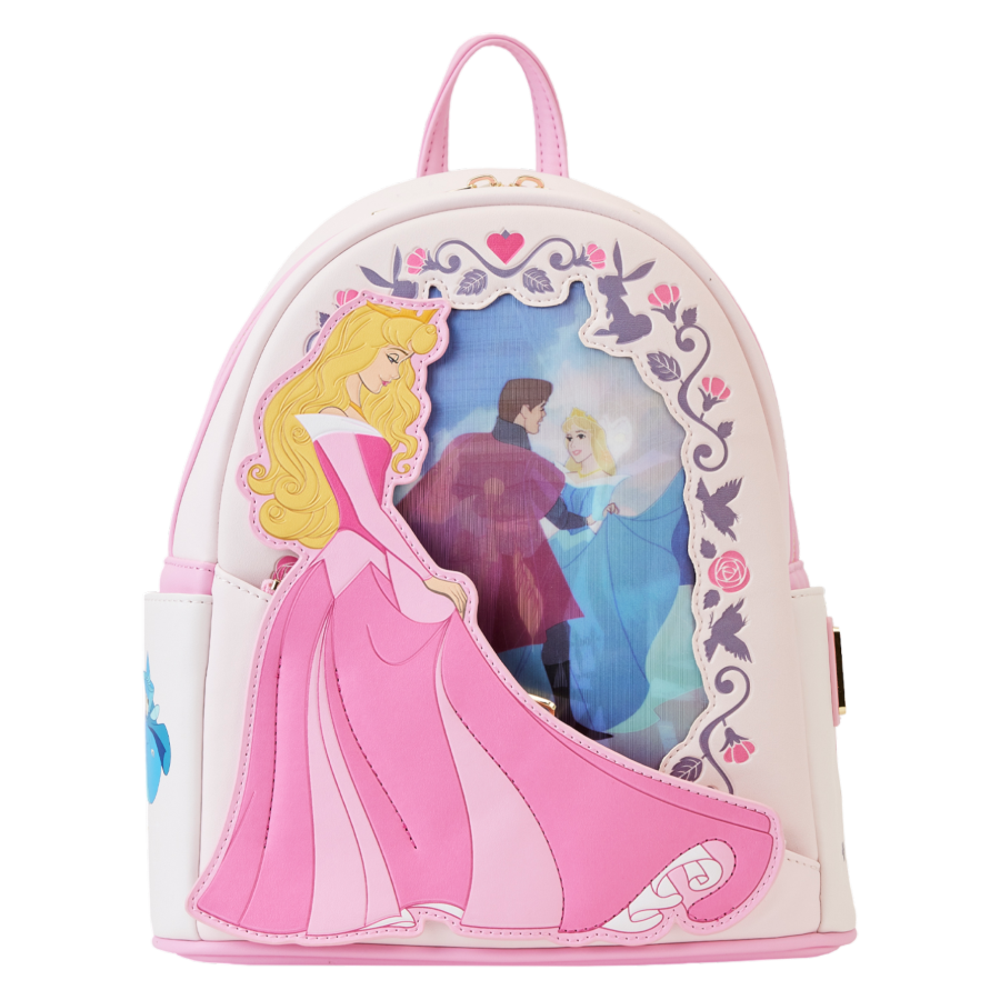 Pop Weasel Image of Sleeping Beauty - Princess Lenticular Mini Backpack - Loungefly - Bags, Wallets & Purses - Image - Pop Weasel