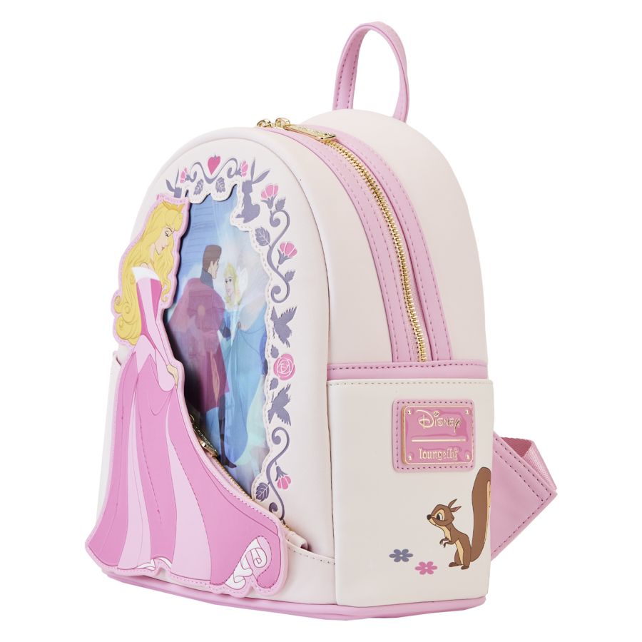 Pop Weasel - Image 3 of Sleeping Beauty - Princess Lenticular Mini Backpack - Loungefly - Bags, Wallets & Purses - Image - Pop Weasel