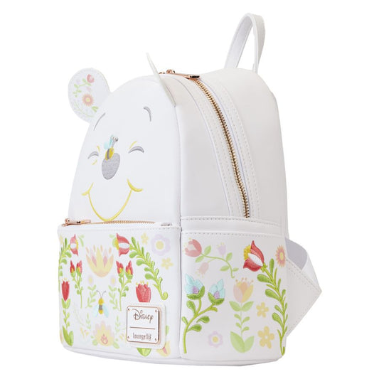 Pop Weasel - Image 2 of Winnie The Pooh - Folk Floral Cosplay Mini Backpack - Loungefly