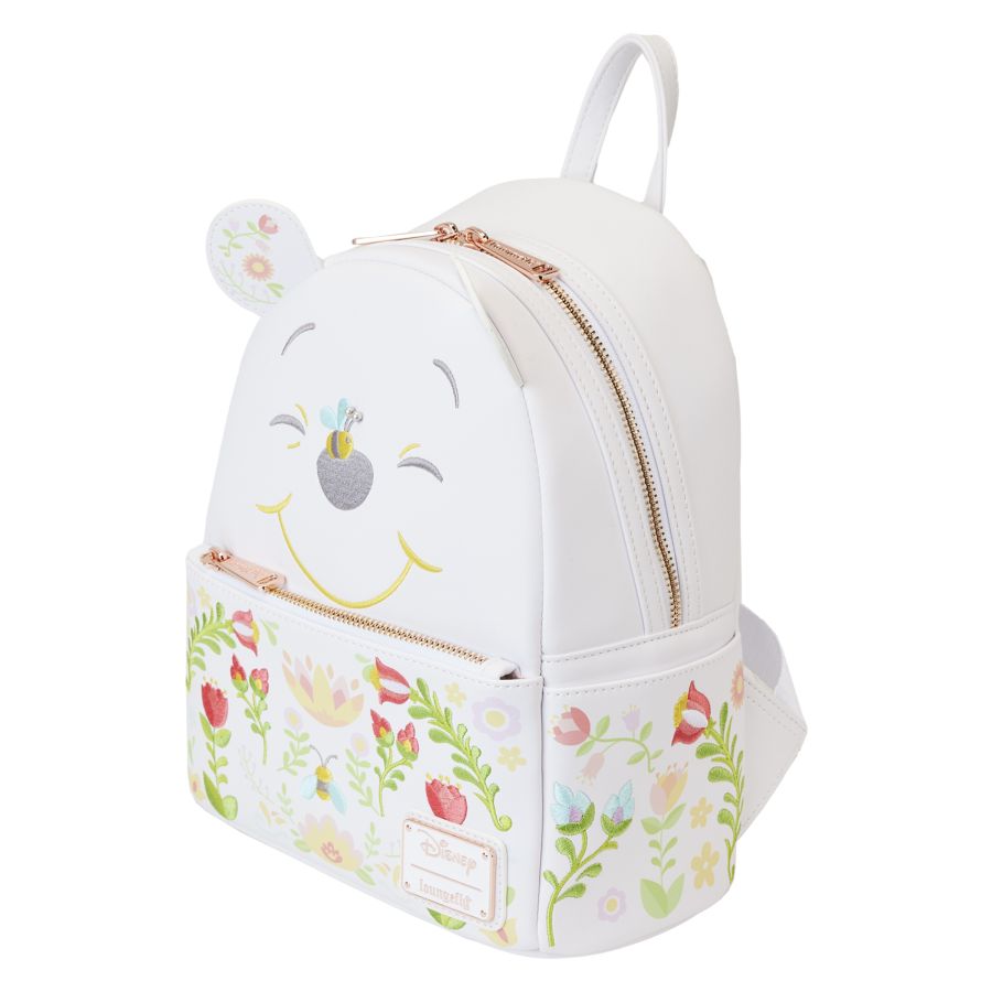 Pop Weasel - Image 3 of Winnie The Pooh - Folk Floral Cosplay Mini Backpack - Loungefly - Bags, Wallets & Purses - Image - Pop Weasel