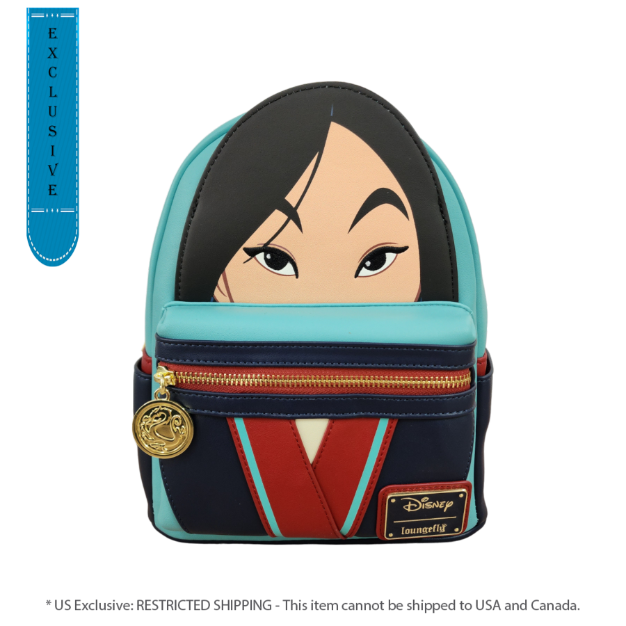 Pop Weasel Image of Mulan (1998) - Mulan Cosplay US Exclusive Mini Backpack [RS] - Loungefly - Bags, Wallets & Purses - Image - Pop Weasel