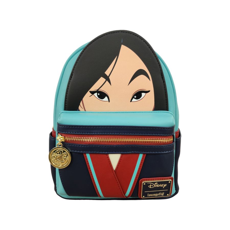 Pop Weasel - Image 2 of Mulan (1998) - Mulan Cosplay US Exclusive Mini Backpack [RS] - Loungefly - Bags, Wallets & Purses - Image - Pop Weasel