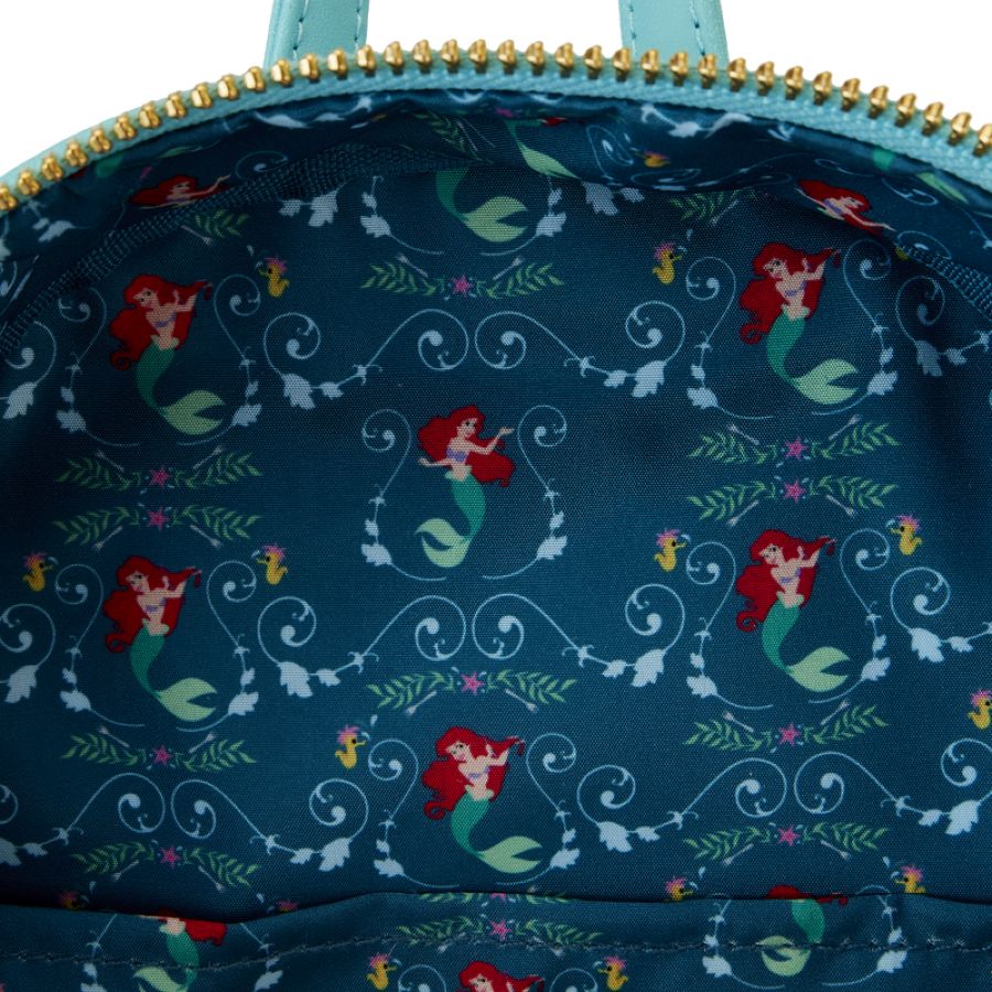 Pop Weasel - Image 4 of The Little Mermaid (1989) - Ariel Princess Lenticular Mini Backpack - Loungefly