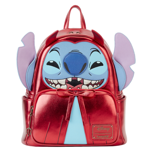 Pop Weasel Image of Disney - Stitch Devil Cosplay Mini Backpack - Loungefly