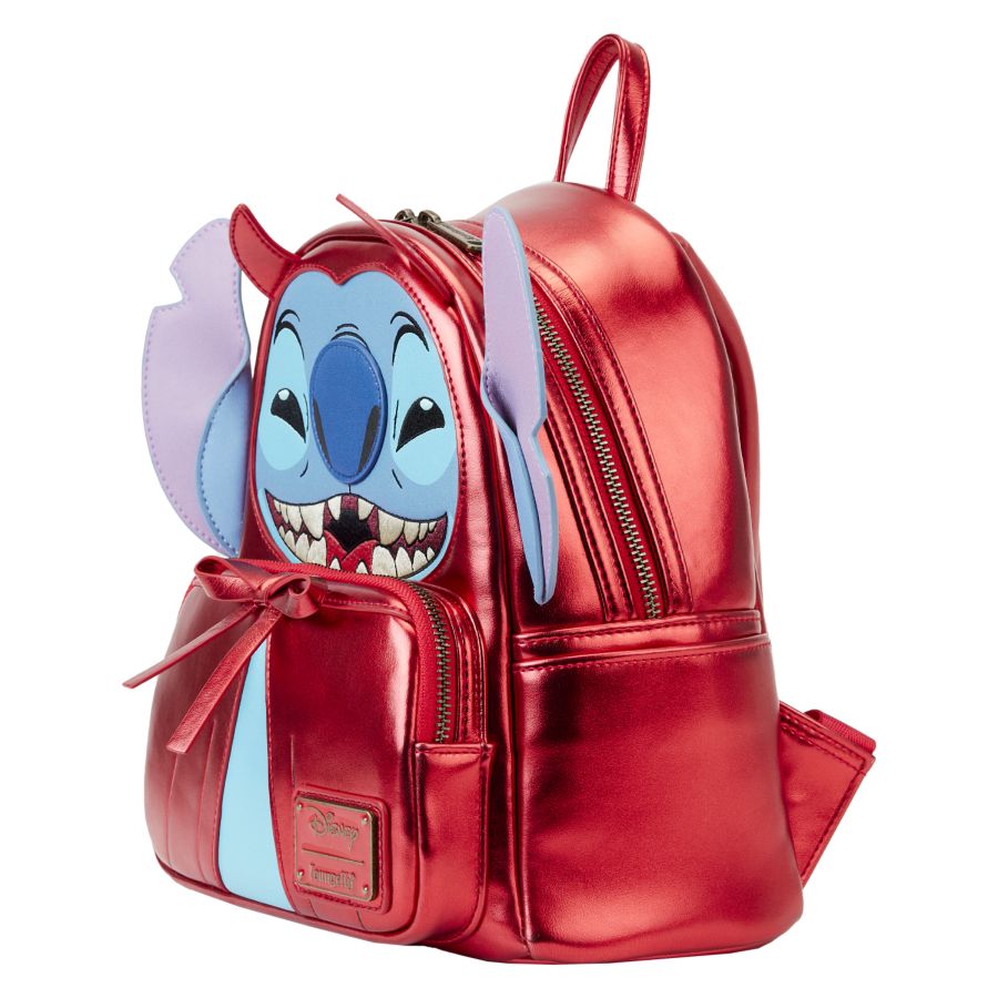 Pop Weasel - Image 2 of Disney - Stitch Devil Cosplay Mini Backpack - Loungefly - Bags, Wallets & Purses - Image - Pop Weasel