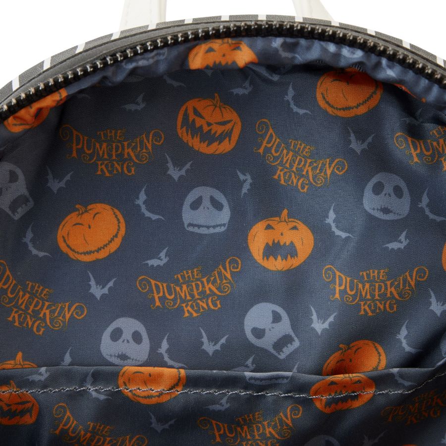 Pop Weasel - Image 6 of The Nightmare Before Christmas - Jack Pumpkin Glow Head Mini Backpack - Loungefly - Bags, Wallets & Purses - Image - Pop Weasel