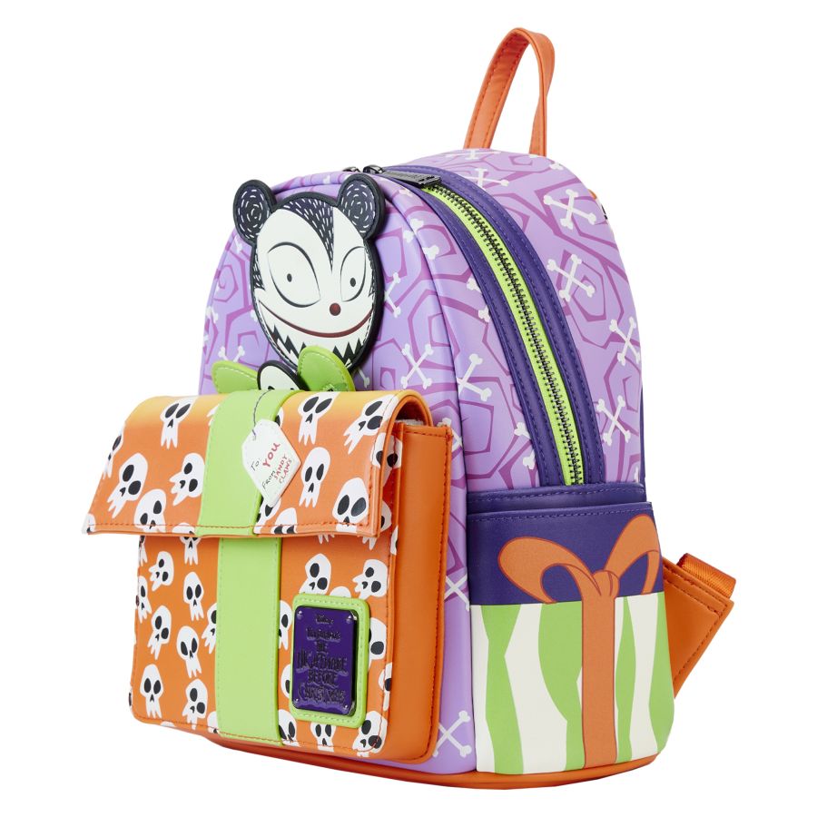 Pop Weasel - Image 4 of The Nightmare Before Christmas - Scary Teddy Present Mini Backpack - Loungefly - Bags, Wallets & Purses - Image - Pop Weasel