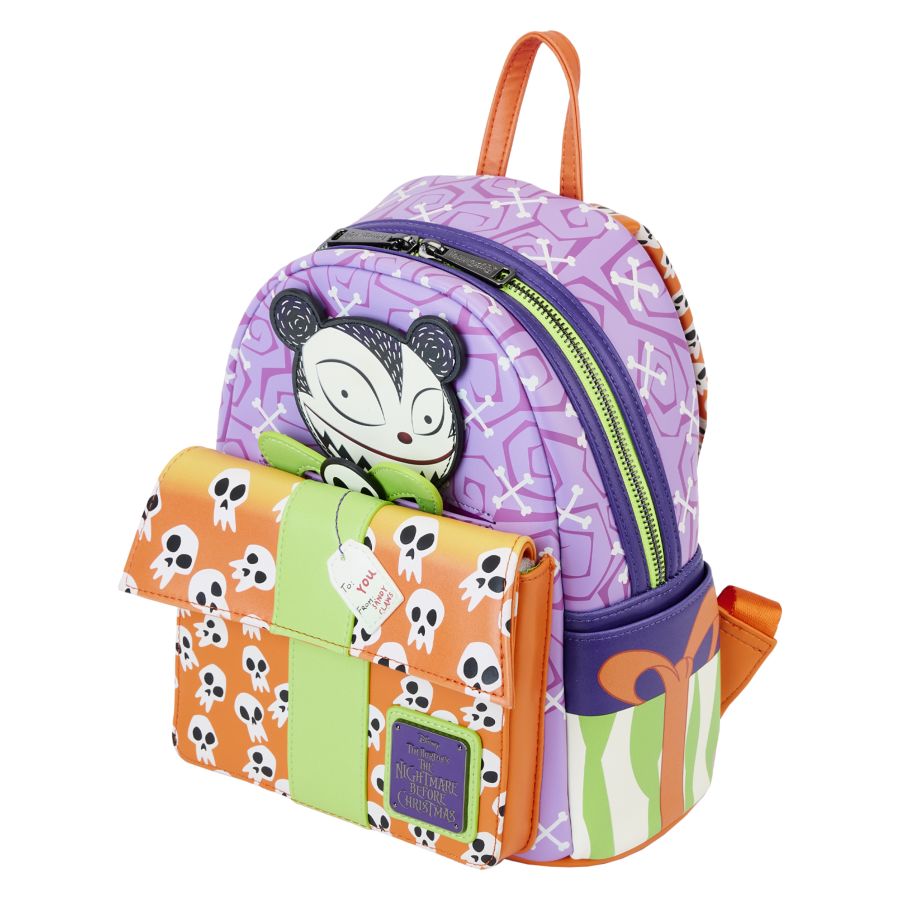 Pop Weasel - Image 5 of The Nightmare Before Christmas - Scary Teddy Present Mini Backpack - Loungefly - Bags, Wallets & Purses - Image - Pop Weasel