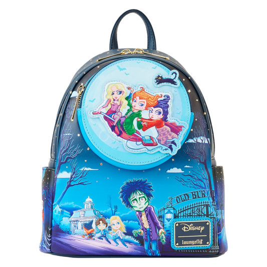 Pop Weasel Image of Hocus Pocus - Poster Glow Mini Backpack - Loungefly