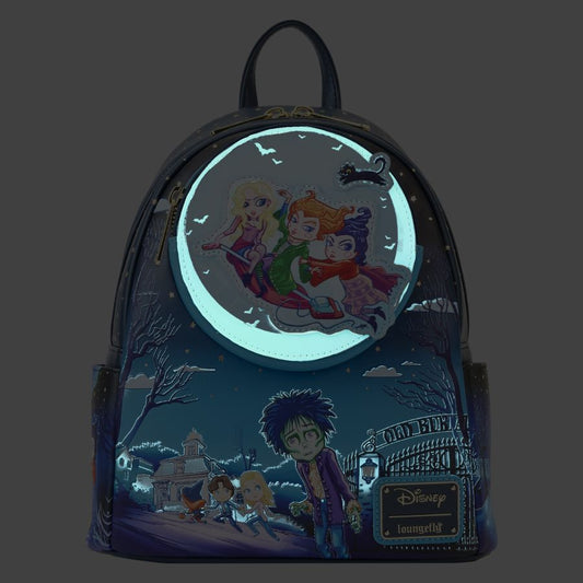 Pop Weasel - Image 2 of Hocus Pocus - Poster Glow Mini Backpack - Loungefly