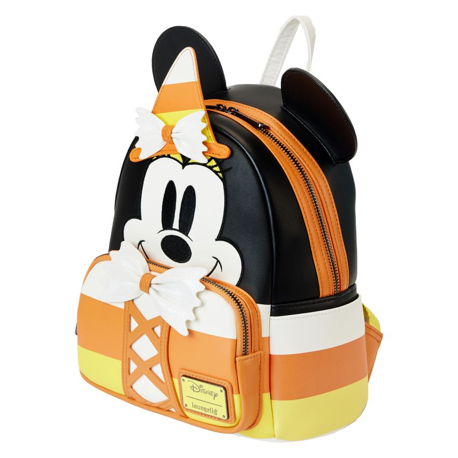 Pop Weasel - Image 4 of Disney - Candy Corn Minnie Cosplay Mini Backpack - Loungefly - Bags, Wallets & Purses - Image - Pop Weasel