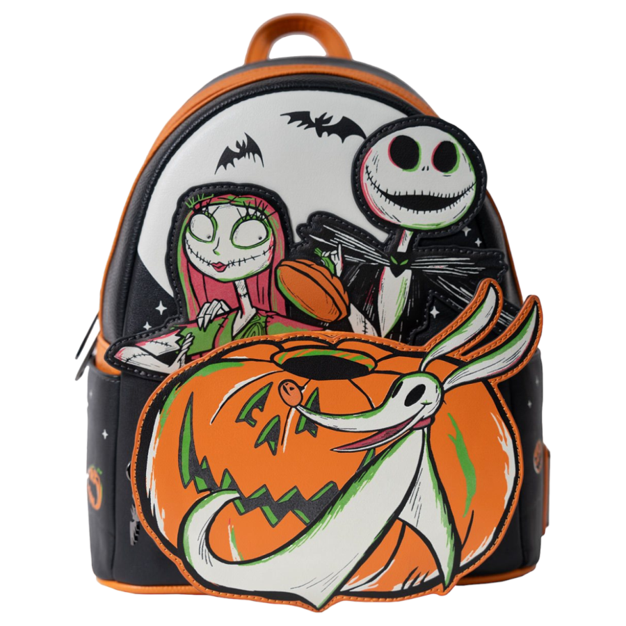 Pop Weasel Image of The Nightmare Before Christmas - Disney 100 Halloween US Exclusive Glow Mini Backpack [RS] - Loungefly - Bags, Wallets & Purses - Image - Pop Weasel