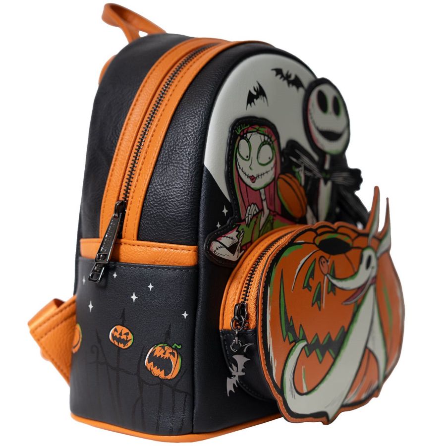 Pop Weasel - Image 4 of The Nightmare Before Christmas - Disney 100 Halloween US Exclusive Glow Mini Backpack [RS] - Loungefly - Bags, Wallets & Purses - Image - Pop Weasel