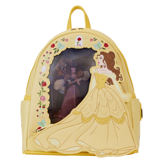 Beauty & the Beast (1991) - Belle Lenticular Mini Backpack - Loungefly