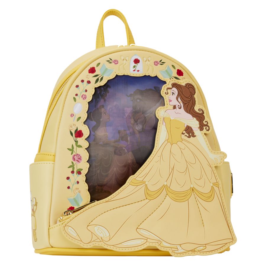 Beauty & the Beast (1991) - Belle Lenticular Mini Backpack - Loungefly - Bags, Wallets & Purses - Image - Pop Weasel