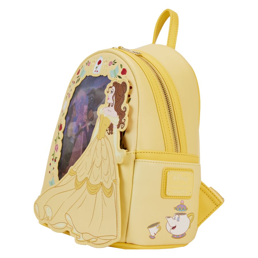 Beauty & the Beast (1991) - Belle Lenticular Mini Backpack - Loungefly - Bags, Wallets & Purses - Image - Pop Weasel