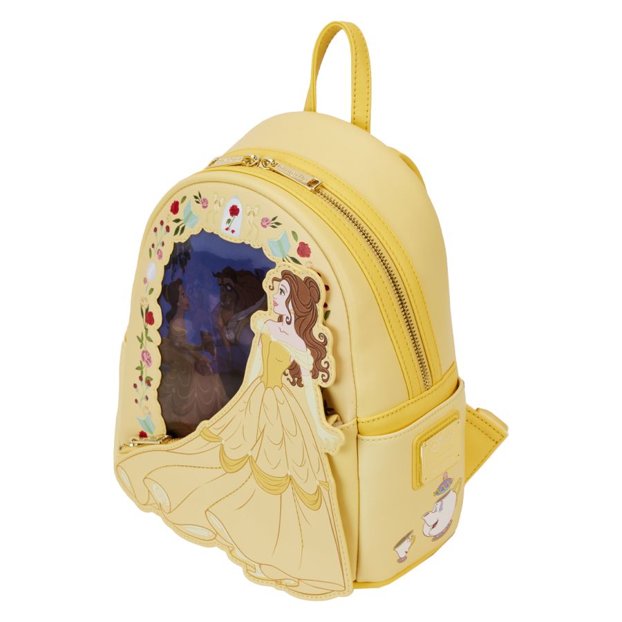 Beauty & the Beast (1991) - Belle Lenticular Mini Backpack - Loungefly - Bags, Wallets & Purses - Image - Pop Weasel