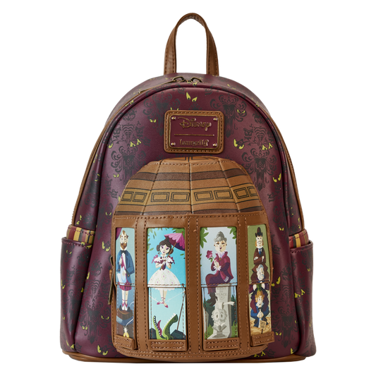 Pop Weasel Image of Disney's Haunted Mansion - Portraits Mini Backpack - Loungefly