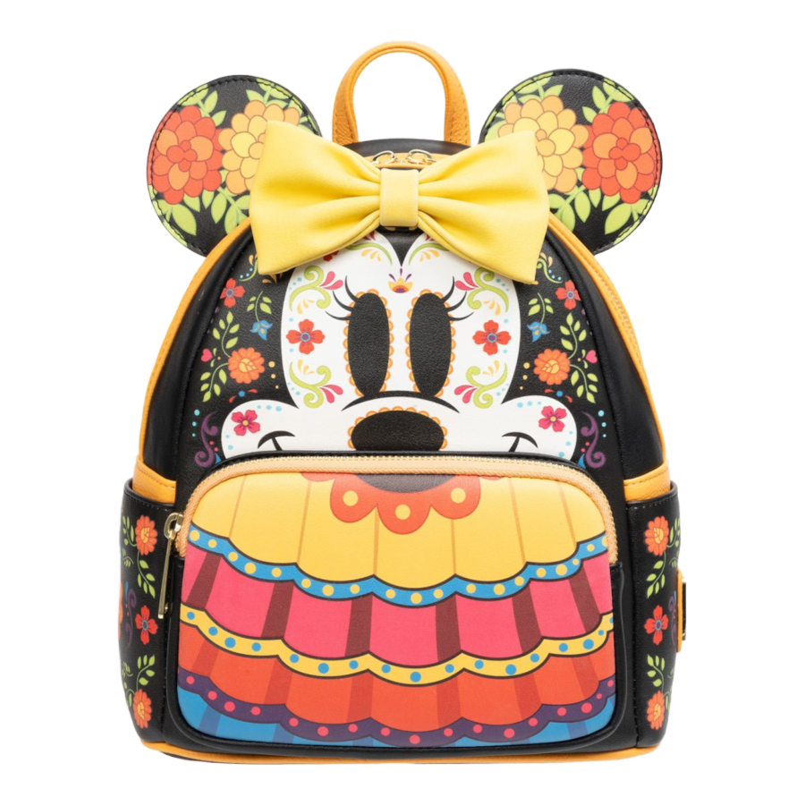 Pop Weasel Image of Disney - Dia De Los Muertos Minnie US Exclusive Mini Backpack [RS] - Loungefly - Bags, Wallets & Purses - Image - Pop Weasel