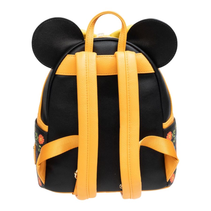 Pop Weasel - Image 6 of Disney - Dia De Los Muertos Minnie US Exclusive Mini Backpack [RS] - Loungefly