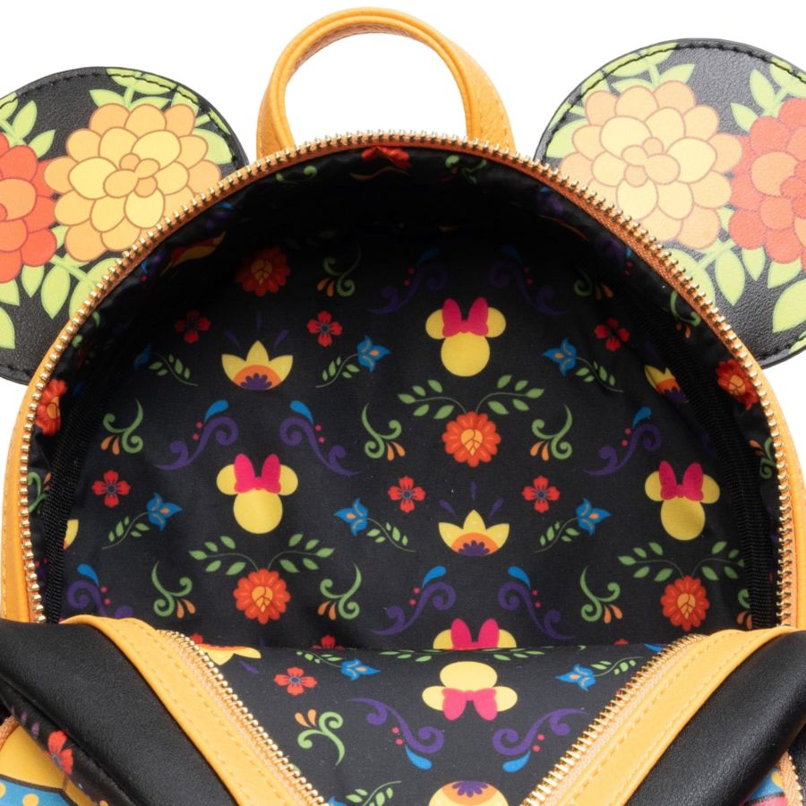 Pop Weasel - Image 7 of Disney - Dia De Los Muertos Minnie US Exclusive Mini Backpack [RS] - Loungefly