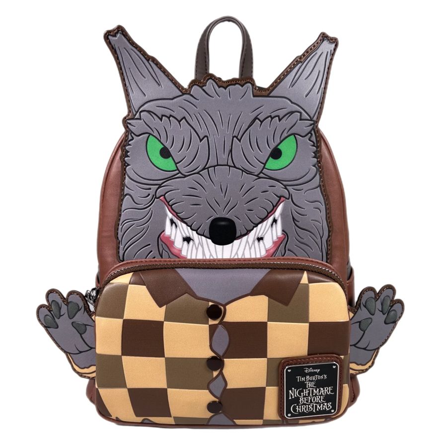 Pop Weasel - Image 3 of The Nightmare Before Christmas - Wolfman US Exclusive Cosplay Mini Backpack [RS] - Loungefly - Bags, Wallets & Purses - Image - Pop Weasel