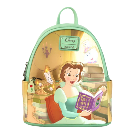 Beauty and the Beast (1991) - Belle Library US Exclusive Mini Backpack [RS] - Loungefly