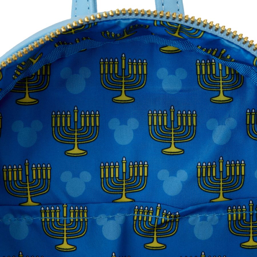 Pop Weasel - Image 6 of Disney - Mickey Mouse Hanukkah Sequin Glow Mini Backpack - Loungefly - Bags, Wallets & Purses - Image - Pop Weasel