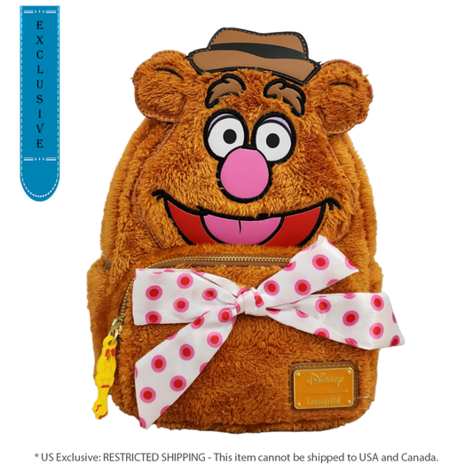 Pop Weasel Image of Muppets - Fozzie Bear US Exclusive Cosplay Mini Backpack [RS] - Loungefly