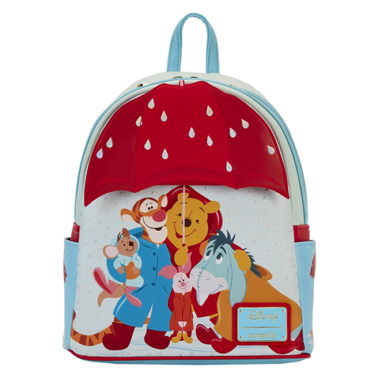 Winnie The Pooh - Pooh & Friends Rainy Day Mini Backpack - Loungefly