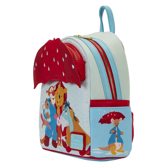 Winnie The Pooh - Pooh & Friends Rainy Day Mini Backpack - Loungefly