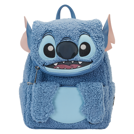 Lilo & Stitch - Plush Sherpa Cosplay Mini Backpack - Loungefly