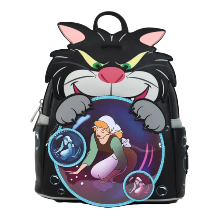 Pop Weasel Image of Cinderella (1950) - Lucifer Cosplay US Exclusive Mini Backpack [RS] - Loungefly - Bags, Wallets & Purses - Image - Pop Weasel