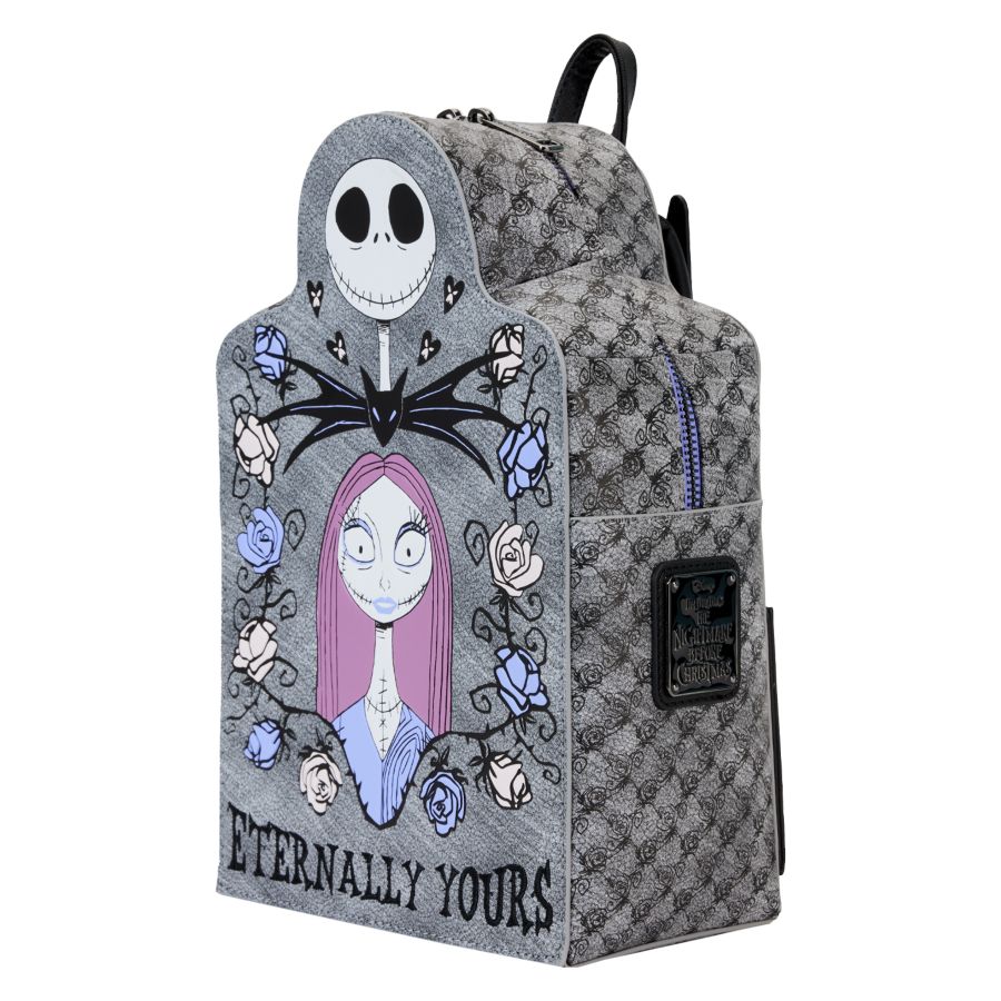 The Nightmare Before Christmas - Jack & Sally Eternally Yours Mini Backpack - Loungefly - Bags, Wallets & Purses - Image - Pop Weasel