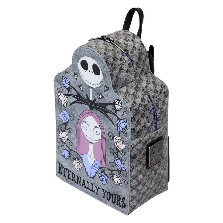 The Nightmare Before Christmas - Jack & Sally Eternally Yours Mini Backpack - Loungefly - Bags, Wallets & Purses - Image - Pop Weasel