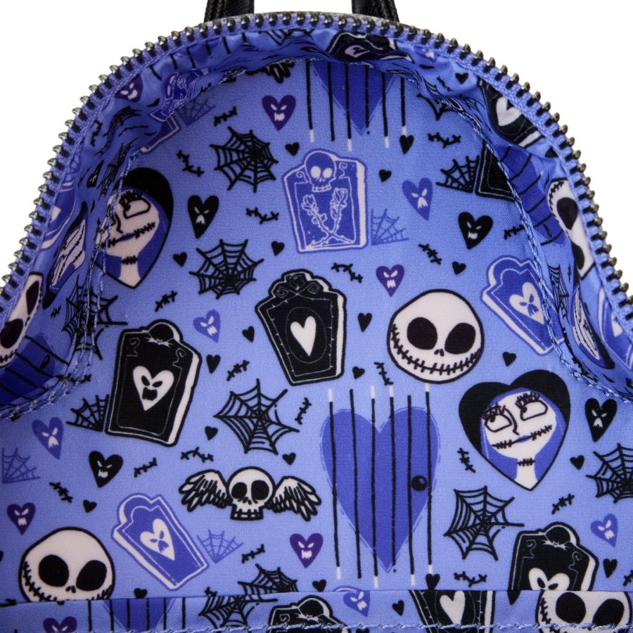 The Nightmare Before Christmas - Jack & Sally Eternally Yours Mini Backpack - Loungefly - Bags, Wallets & Purses - Image - Pop Weasel