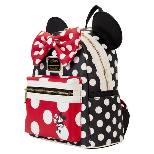 Pop Weasel - Image 2 of Disney - Minnie Rocks The Dots Classic Mini Backpack - Loungefly