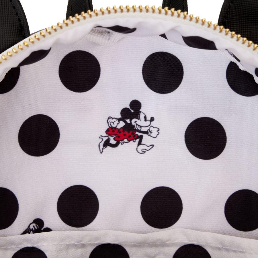 Pop Weasel - Image 5 of Disney - Minnie Rocks The Dots Classic Mini Backpack - Loungefly - Bags, Wallets & Purses - Image - Pop Weasel