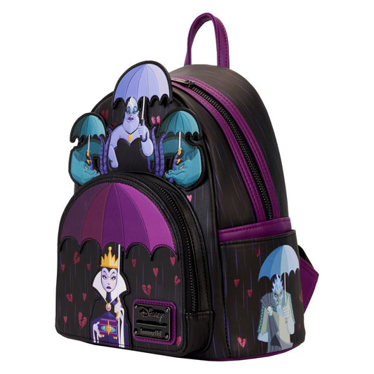 Pop Weasel - Image 2 of Disney Villains - Curse Your Hearts Mini Backpack - Loungefly