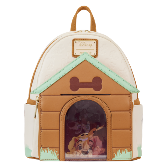 Pop Weasel Image of Disney - I Heart Disney Dogs Lenticular Mini Backpack - Loungefly