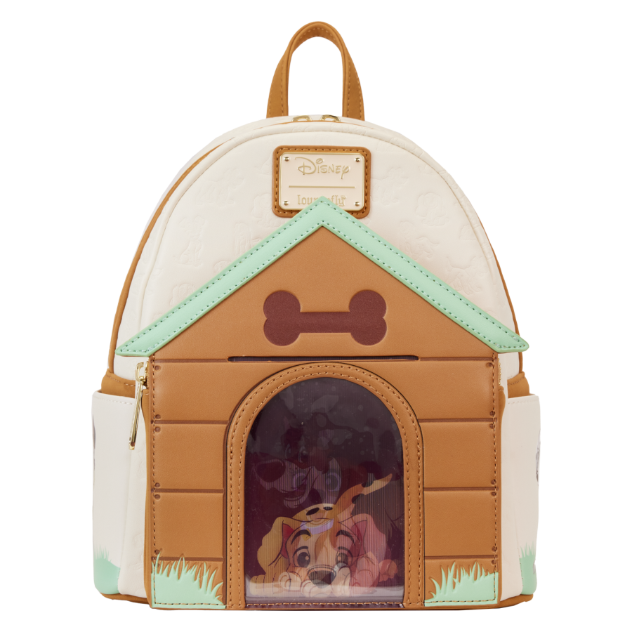 Pop Weasel Image of Disney - I Heart Disney Dogs Lenticular Mini Backpack - Loungefly - Bags, Wallets & Purses - Image - Pop Weasel