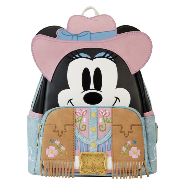 Pop Weasel Image of Disney - Western Minnie Cosplay Mini Backpack - Loungefly