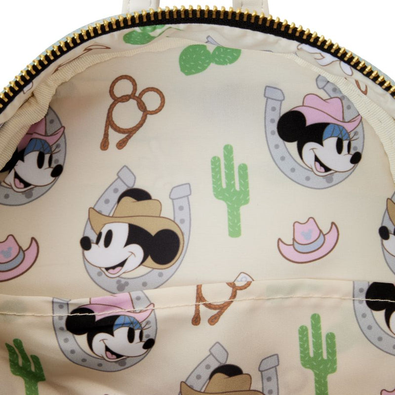 Pop Weasel - Image 6 of Disney - Western Minnie Cosplay Mini Backpack - Loungefly