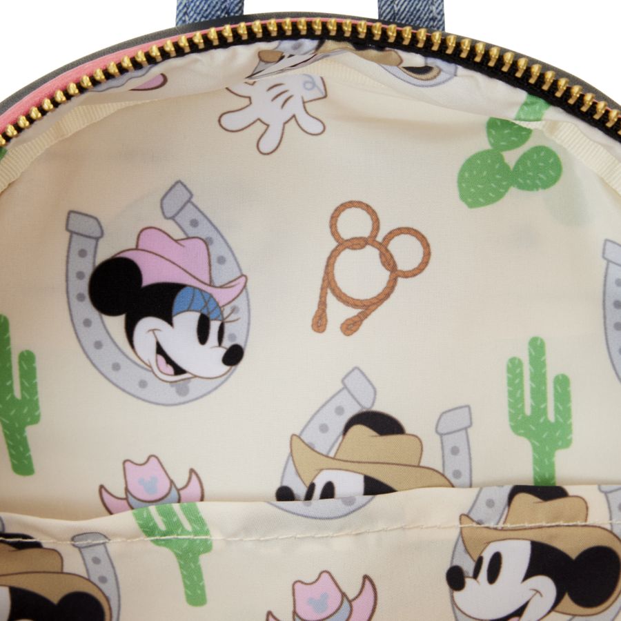 Pop Weasel - Image 6 of Disney - Western Mickey Cosplay Mini Backpack - Loungefly - Bags, Wallets & Purses - Image - Pop Weasel