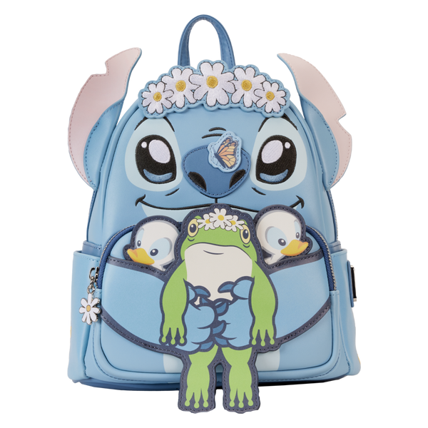 Pop Weasel Image of Lilo & Stitch - Springtime Stitch Cosplay Mini Backpack - Loungefly
