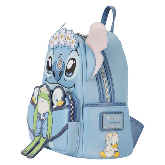 Pop Weasel - Image 2 of Lilo & Stitch - Springtime Stitch Cosplay Mini Backpack - Loungefly