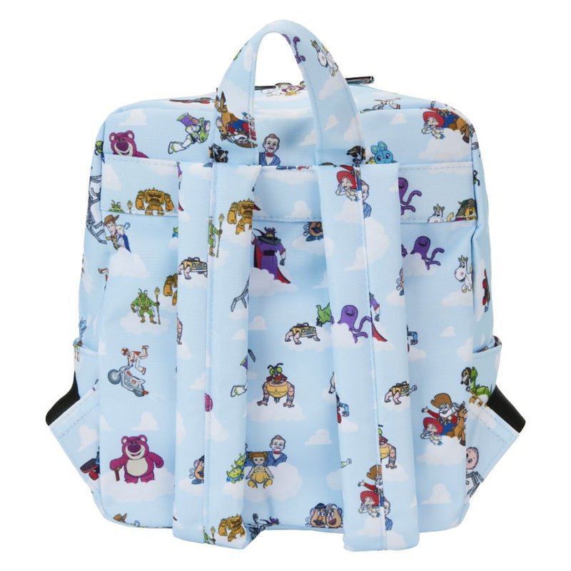 Pop Weasel - Image 4 of Toy Story - Movie Collab AOP Nylon Mini Backpack - Loungefly