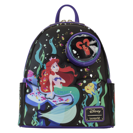 Pop Weasel Image of The Little Mermaid (1989) 35th Anniversary - Life Is The Bubbles Mini Backpack - Loungefly