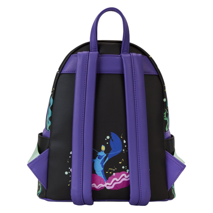 Pop Weasel - Image 4 of The Little Mermaid (1989) 35th Anniversary - Life Is The Bubbles Mini Backpack - Loungefly - Bags, Wallets & Purses - Image - Pop Weasel