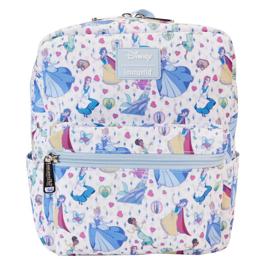 Disney Princess - Manga Style All-over-print Nylon Mini Backpack - Loungefly - Bags, Wallets & Purses - Image - Pop Weasel